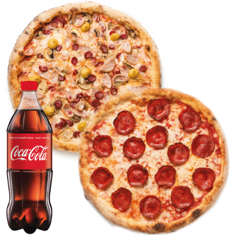 Preferito set + coca-cola 1 l